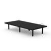 Reverie R400 Electric Bluetooth Fabric Adjustable Power Bed Base with Massaging Technology and Wireless Remote Control Included, Twin XL view 2