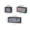 IRIS USA 16-Drawer Small Drawer Organizer, Garage Desk Storage, Black view 4
