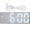 fuwinkr Digital Clock, Durable Mute Operation Compact and Simple Desktop Clock, VoiceActivated Gift Bedroom for Office Home view 4