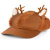 Tipsy Elves Reindeer Hat with Ear Flaps - Funny Brown Christmas Hat for Men & Women view 1