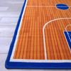 champion rugs Basketball Court Sports Theme Area Rug for Teens Bedroom, Kids Playroom or Classroom (8 Feet X 10 Feet) view 4
