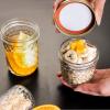 10Pcs Mini Mason Jars, Multi-purpose Jam Jars With Regular Lids, for Jam, Sauce,Honey, Wedding Favors, Shower Favors, Baby Foods, DIY Spice Jars, Candle Making, DIY Small Plant Pot view 4