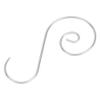 60pcs Christmas Ornament Hooks Christmas Tree S-Hooks Ornament Hanger Hanging Hook for Christmas Tree Christmas Balls Party Decorations (Silver) view 3