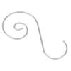 60pcs Christmas Ornament Hooks Christmas Tree S-Hooks Ornament Hanger Hanging Hook for Christmas Tree Christmas Balls Party Decorations (Silver) view 4