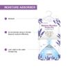 CANAGER Hanging Moisture Absorber, Lavender Vanilla Moistureproof Hanging BagDehumidifier Bag (8 packs) Hanging Closet Dehumidifier Bags, Moisture Absorb 12.5 oz view 4