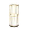 Umbrella Racks WXYZ Creative Iron Umbrella Stand, Marble Base Umbrella Bucket with Hook, Household Hotel Umbrella Drain Stand, 24x55cm Gold, Black (Color : Gold2) view 1