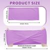 VDS Pack of 150 PCS | Light Purple | Spandex Chair Sashes Bows Without Buckle | Stretch Elastic Banquet Universal Folding Chair Band Tie with for Wedding Party Conference Celebration Event Decoration view 3