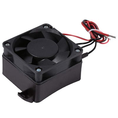 PTC Fan Heater,12V 100W Thermostatic Ceramics Fast Heating Air Dehumidification DC Fan Heater DIY Accessories for Car Small Space Culture Room