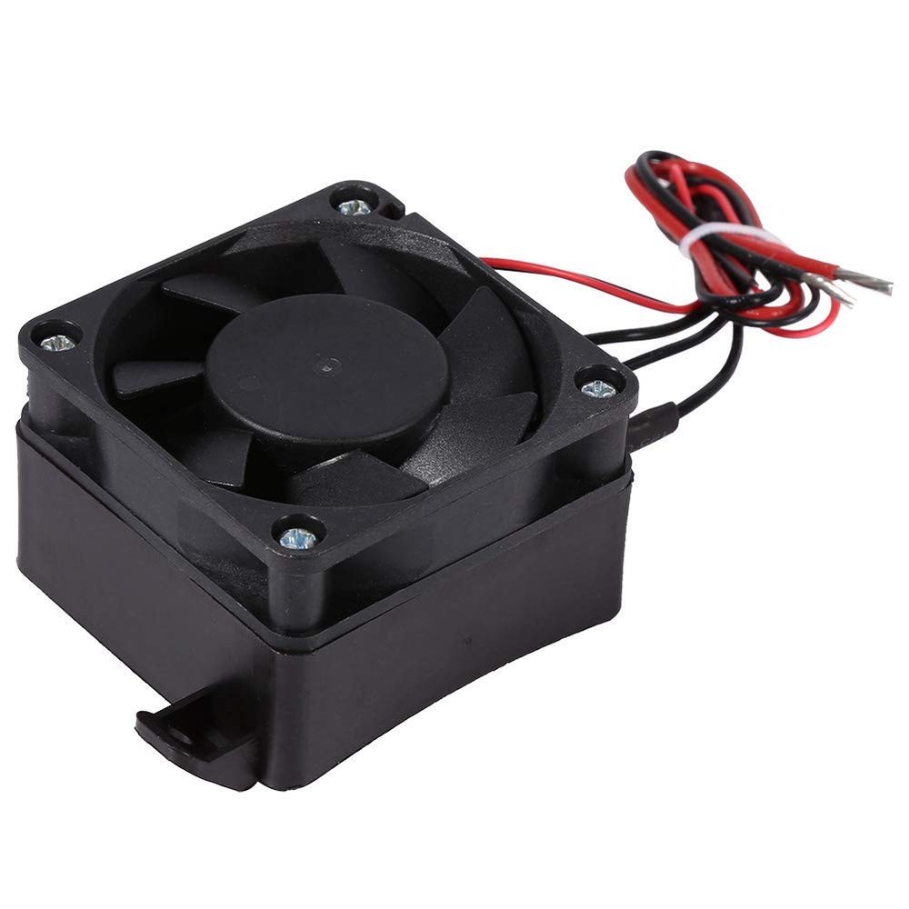 PTC Fan Heater,12V 100W Thermostatic Ceramics Fast Heating Air Dehumidification DC Fan Heater DIY Accessories for Car Small Space Culture Room