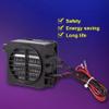 PTC Fan Heater,12V 100W Thermostatic Ceramics Fast Heating Air Dehumidification DC Fan Heater DIY Accessories for Car Small Space Culture Room view 3