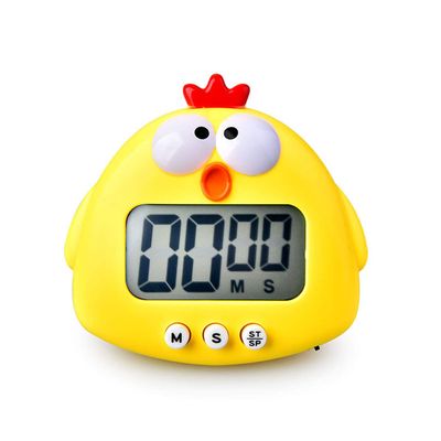 Kitchen Timer, Cute Cartoon Animal Countdown, Digital Cooking Timer with Magnetic, LCD Large-Screen Visual Clock, Hangable Alarm Clock with Standfor Cooking Bake Sport Game (Timer-XG)