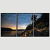 SIGNWIN 3 Piece Framed Canvas Wall Art Starry Sky Canvas Prints Home Artwork Decoration for Living Room,Bedroom - 16"x24"x3 Panels view 3