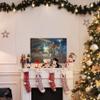 Renditions Gallery A Child is Born Wall Art, Christ in a Manger, Jesus Christ, Mary & Joseph, Religious Christmas Scene, Gallery Wrapped Canvas Decor, Ready to Hang, 12 in H x 18 in W, Made in America view 4