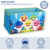 Baby Shark Collapsible Toy Storage Trunk with Lid, Durable Kids Organizer for Bedroom & Playroom view 2