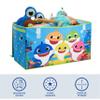 Baby Shark Collapsible Toy Storage Trunk with Lid, Durable Kids Organizer for Bedroom & Playroom view 4