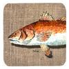 CoolCookware Red Fish Foam Coasters44; Set of 4 view 1