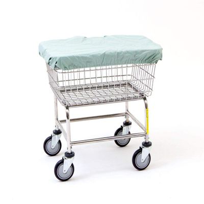 CoolKitchen 131 Nylon Basket Cover Cap for E44; D & G Baskets44; Gray Green - 50 x 21 x 68 in.