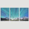 SIGNWIN 3 Piece Framed Canvas Wall Art Dayspring Canvas Prints Home Artwork Decoration for Living Room,Bedroom - 16"x24"x3 Panels view 3