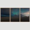 SIGNWIN 3 Piece Framed Canvas Wall Art Starry Sky Canvas Prints Home Artwork Decoration for Living Room,Bedroom - 16"x24"x3 Panels view 3
