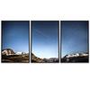 SIGNWIN 3 Piece Framed Canvas Wall Art Starry Sky Canvas Prints Home Artwork Decoration for Living Room,Bedroom - 16"x24"x3 Panels view 2