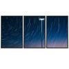 SIGNWIN 3 Piece Framed Canvas Wall Art Starry Sky Canvas Prints Home Artwork Decoration for Living Room,Bedroom - 16"x24"x3 Panels view 2