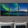 SIGNWIN 3 Piece Framed Canvas Wall Art Dayspring Canvas Prints Home Artwork Decoration for Living Room,Bedroom - 16"x24"x3 Panels view 1