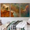 SIGNWIN 3 Piece Framed Canvas Wall Art Galaxy Stars Canvas Prints Home Artwork Decoration for Living Room,Bedroom - 16"x24"x3 Panels view 1