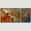 SIGNWIN 3 Piece Framed Canvas Wall Art Galaxy Stars Canvas Prints Home Artwork Decoration for Living Room,Bedroom - 16"x24"x3 Panels view 3