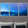 SIGNWIN 3 Piece Framed Canvas Wall Art Starry Sky Canvas Prints Home Artwork Decoration for Living Room,Bedroom - 16"x24"x3 Panels view 1