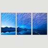 SIGNWIN 3 Piece Framed Canvas Wall Art Starry Sky Canvas Prints Home Artwork Decoration for Living Room,Bedroom - 16"x24"x3 Panels view 3
