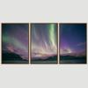SIGNWIN 3 Piece Framed Canvas Wall Art Dayspring Canvas Prints Home Artwork Decoration for Living Room,Bedroom - 16"x24"x3 Panels view 3
