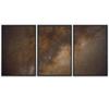 SIGNWIN 3 Piece Framed Canvas Wall Art Starry Sky Canvas Prints Home Artwork Decoration for Living Room,Bedroom - 16"x24"x3 Panels view 2