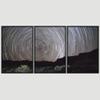 SIGNWIN 3 Piece Framed Canvas Wall Art Starry Sky Canvas Prints Home Artwork Decoration for Living Room,Bedroom - 16"x24"x3 Panels view 3