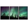 SIGNWIN 3 Piece Framed Canvas Wall Art Dayspring Canvas Prints Home Artwork Decoration for Living Room,Bedroom - 16"x24"x3 Panels view 2