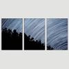 SIGNWIN 3 Piece Framed Canvas Wall Art Starry Sky Canvas Prints Home Artwork Decoration for Living Room,Bedroom - 16"x24"x3 Panels view 3
