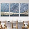 SIGNWIN 3 Piece Framed Canvas Wall Art Starry Sky Canvas Prints Home Artwork Decoration for Living Room,Bedroom - 16"x24"x3 Panels view 1