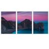SIGNWIN 3 Piece Framed Canvas Wall Art Gradient Canvas Prints Home Artwork Decoration for Living Room,Bedroom - 16"x24"x3 Panels view 2