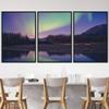 SIGNWIN 3 Piece Framed Canvas Wall Art Dayspring Canvas Prints Home Artwork Decoration for Living Room,Bedroom - 16"x24"x3 Panels view 1