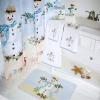 Avanti Linens - Tissue Box Cover, Resin Countertop Accessories, Christmas Decorations (Coastal Snowman Collection) view 3
