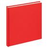 Walther Photo Album, Linen, red, 26 x 25 cm view 1