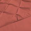 100% Egyptian Cotton 7-Piece Pinch Pleat Pintuck Bedding Comforter Set, 800 Thread Count (Queen, Brick Red) view 4