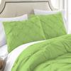 100% Egyptian Cotton 7-Piece Pinch Pleat Pintuck Bedding Comforter Set, 800 Thread Count (Queen, Sage) view 4