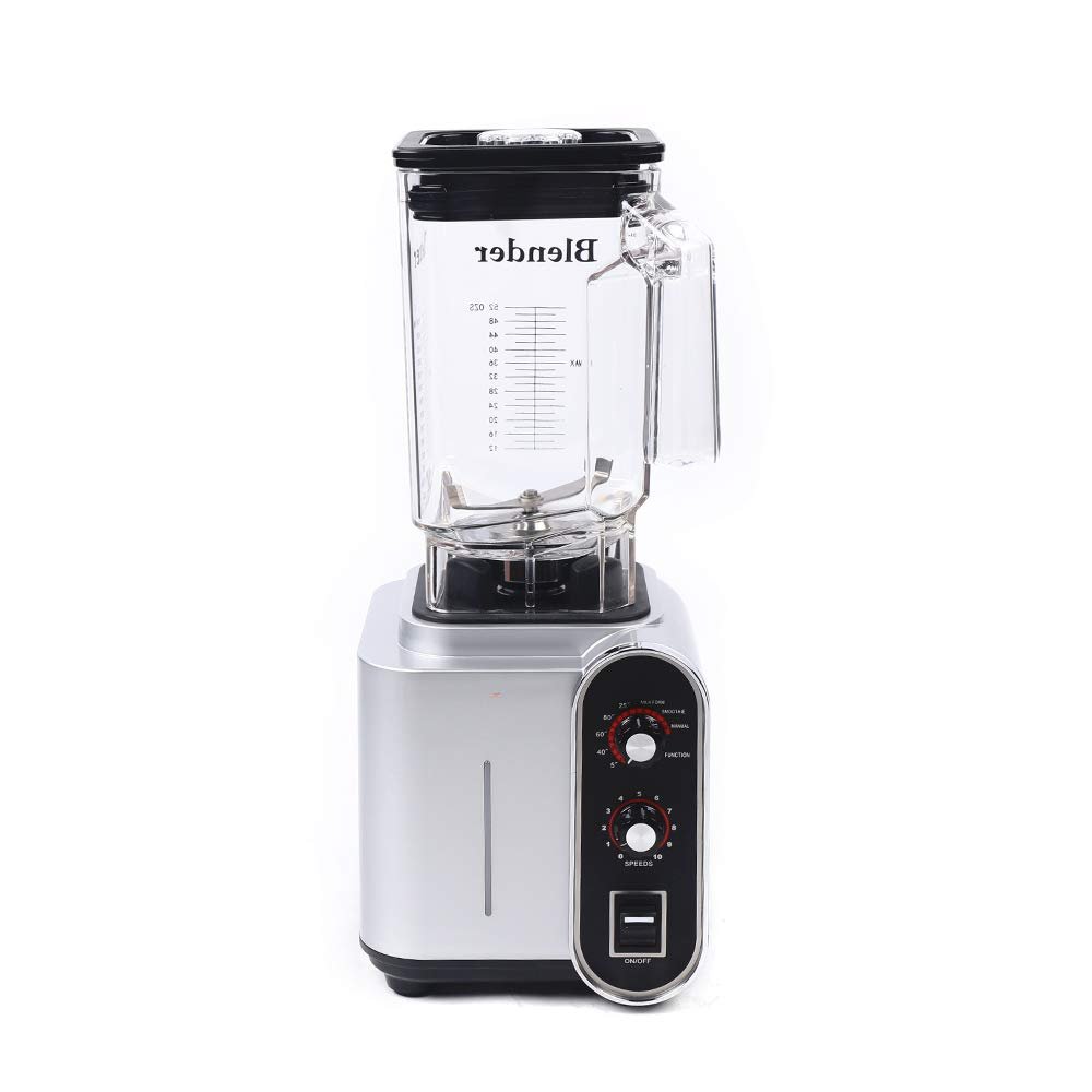 Countertop Blender, 1500W Timer & 10-Speeds Professional High-Speed Blender 24000r/min Commercial Ice Crush, Blender for Making Smoothies, Juices, Ground Meat, Milk-shakes