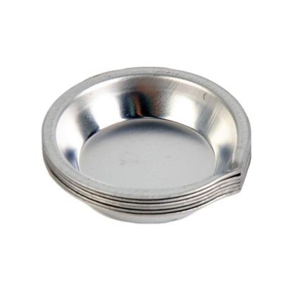 Cabilock Stainless Steel Paint Tray Makeup Palette Mixer Painting Mixing Palette Artist Watercolour Paint Tray Acrylic Oil Craft DIY Art Project Craft Painting 24pcs