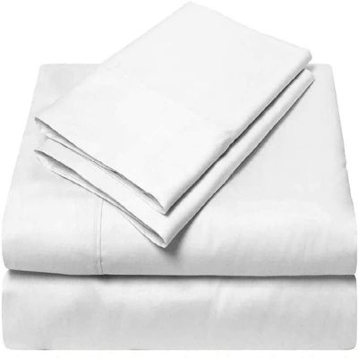 Giza-Egyptian-Dreams-Set-My-Sheet-&-Pillow, 100% Giza Egyptian 1000 Thread Count Cotton, 12"-15" Deep Pockets |RV King, White Color| 4-PC Sheet Set, Soft Breathable Bedsheets
