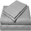 Femini Fashion Giza-Egyptian-Dreams-Set-My-Sheet-&-Pillow, 100% Giza Egyptian 1000 Thread Count Cotton, 12"-15" Deep Pockets |RV King, Light Grey Color| 4-PC Sheet Set, Soft Breathable Bedsheets view 1