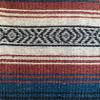Baja Authentic Mexican Falsa Blanket 100% Acrylic Perfect for Yoga, Beach, Camping, Picnic, Car Seat Cover, Home Throw Decor (Rustic Red) view 4