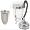 BODUM 12030-16 CHAMBORD Teapot, 16.9 fl oz (500 ml), Silver, Green Tea, Chinese Tea, Herbal Tea, Fruit Tea, Stainless Steel Filter, Glass Beaker, Dishwasher Safe view 2