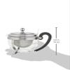 BODUM 12030-16 CHAMBORD Teapot, 16.9 fl oz (500 ml), Silver, Green Tea, Chinese Tea, Herbal Tea, Fruit Tea, Stainless Steel Filter, Glass Beaker, Dishwasher Safe view 3