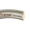 OVALCREST Rectangle Beveled Wall Mirror for Home Decor - Ramino Style - Silver Leaf with Brown Antique - 23x29 Outside Dimensions view 2